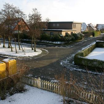 Schnee im Dorfgroden. Foto © Erik Kohl (2005) Schnee im Dorfgroden. Foto © Erik Kohl 2005