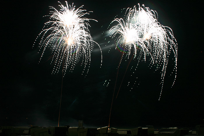 Feuerwerk im Sommer 2009