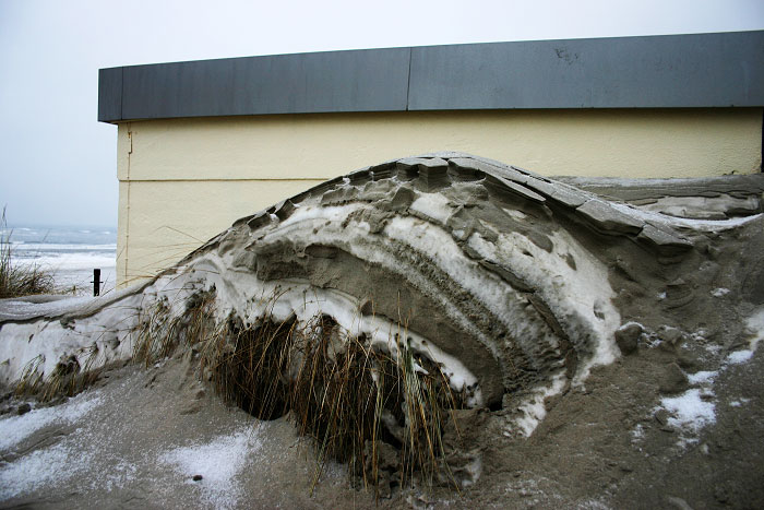 Sand- und Schneestrukturen