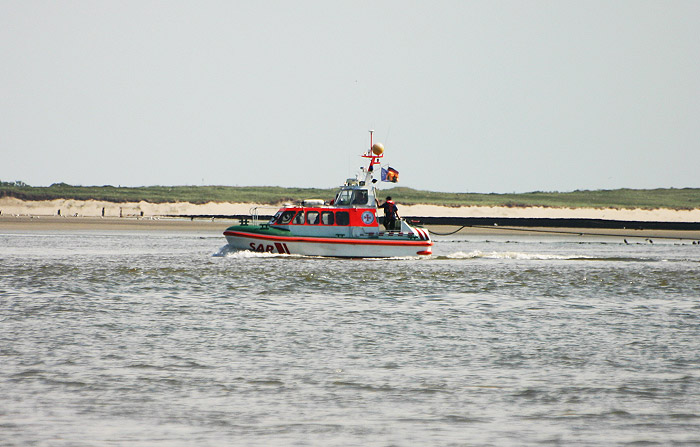 Seenotrettungsboot »Baltrum« in der Blauen Balje