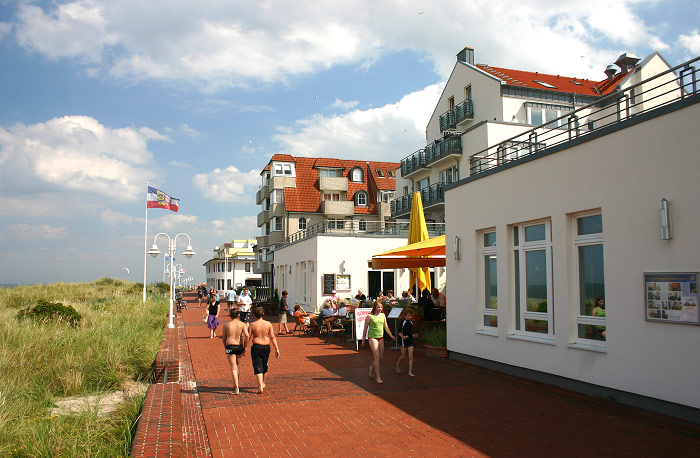 Strandpromenade beim Kaiserhof