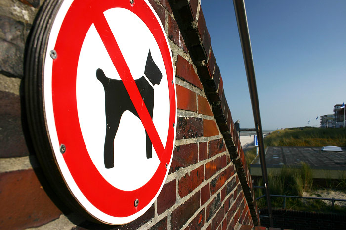 Hunde verboten