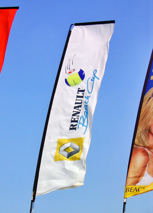 Renault Beach Cup-Flagge