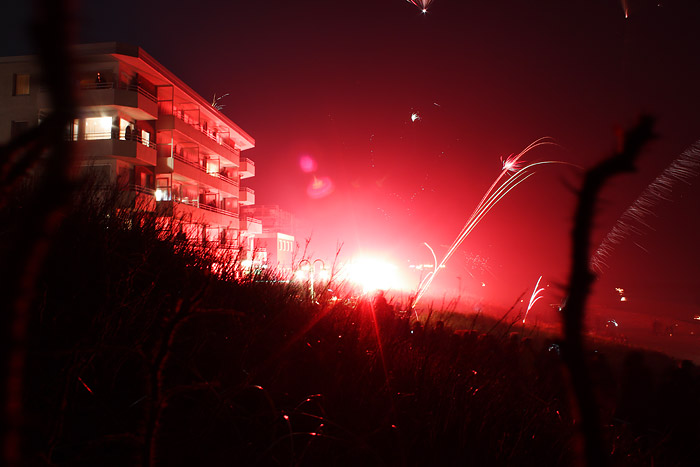 Feuerwerk an der Promenade