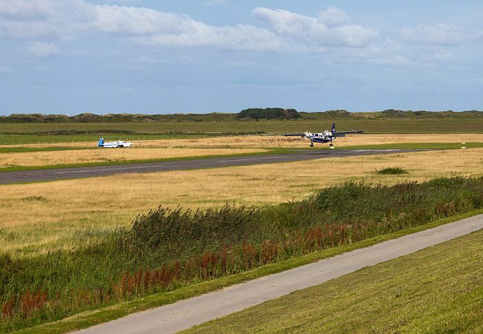 Britten-Norman BN-2 Islander im Landeanflug