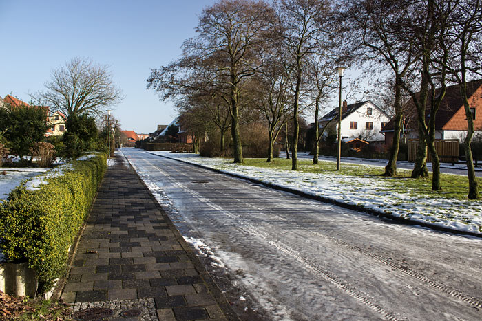 Winter in der Dorfgrodenstraße