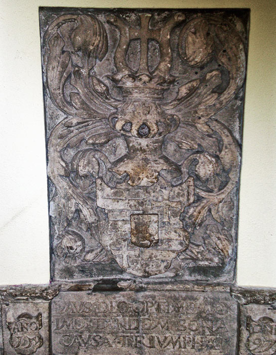 Wappenstein im Westturm
