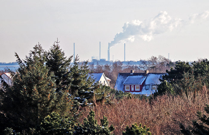 Kraftwerk und Industrie in Wilhelmshaven