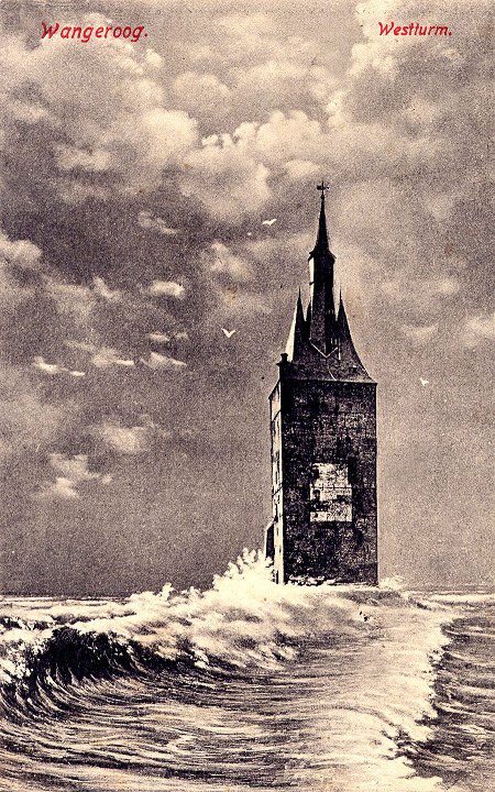 Alter Westturm beim Sturm