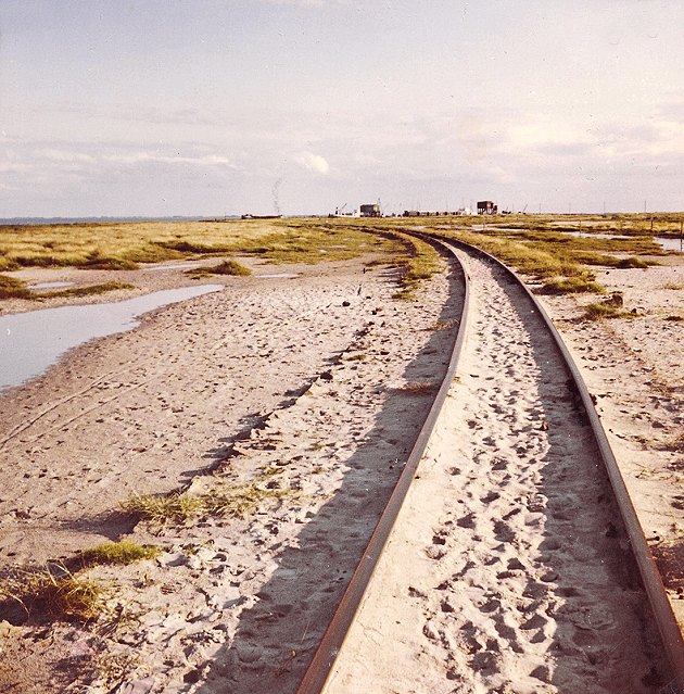 Bahnstrecke zum Westanleger