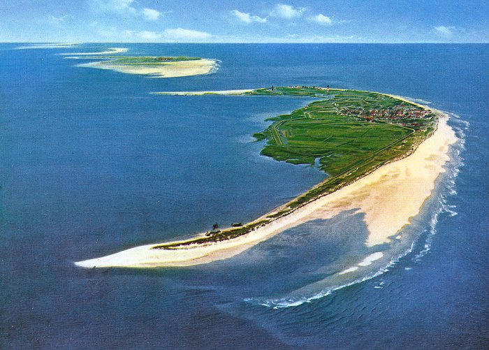 Luftbild von der Insel