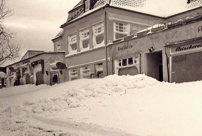 Zedeliusstraße im Schnee