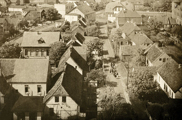 Robbenstraße Ende der 1920er Jahre
