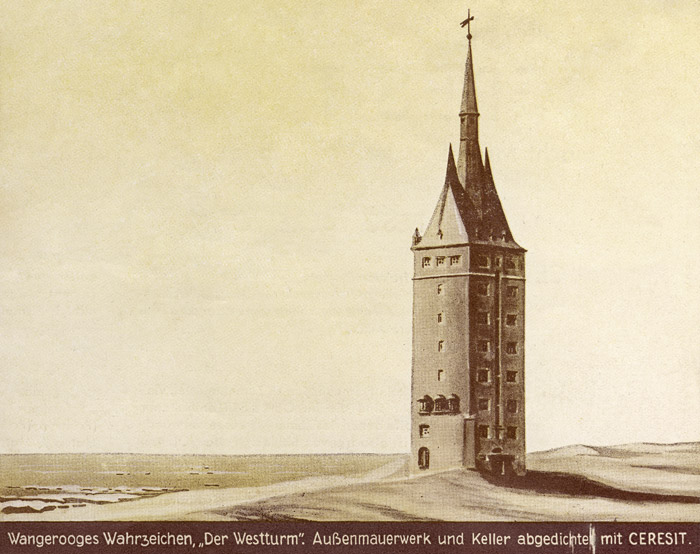 Wangerooges Wahrzeichen: Der Westturm