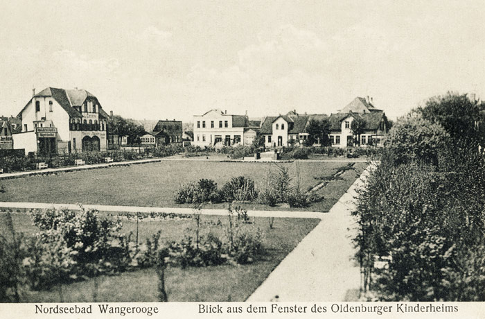 Blick aus dem Fenster des Oldenburger Kinderheims