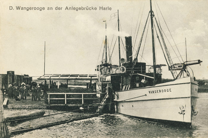 Dampfer Wangerooge in Harle