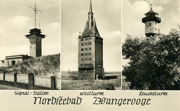 Signalstation, Westturm und Leuchtturm