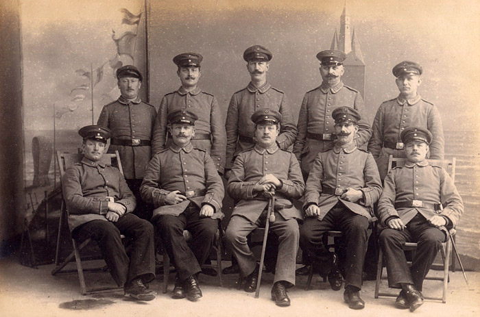 Soldaten-Gruppenfoto