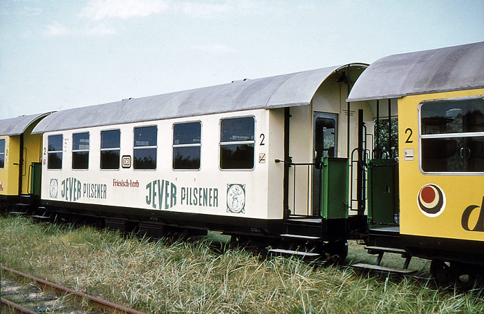 Personenwagen der Inselbahn