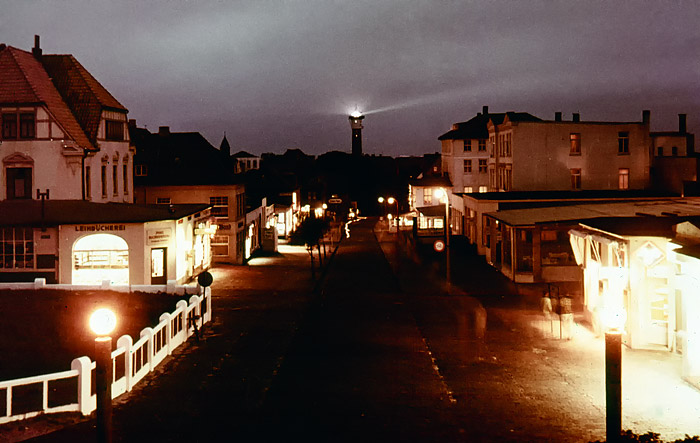 Zedeliusstraße bei Nacht