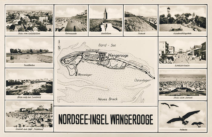 Mehrbildkarte von Wangerooge