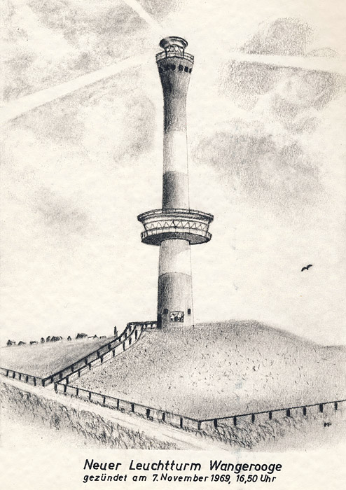 Neuer Leuchtturm Wangerooge