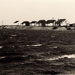 Häuser am Wattenmeer