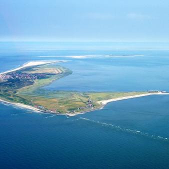 Luftaufnahme von Wangerooge. Foto &copy; Axel Giese 2010