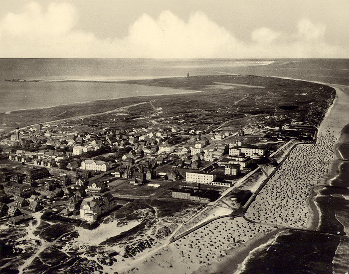 Wangerooge aus der Luft