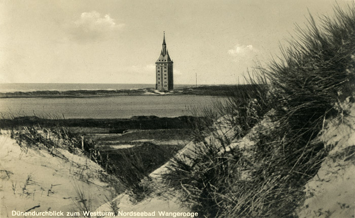 Dünendurchblick zum Westturm