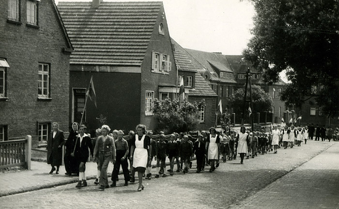 Umzug durch die Westingstraße