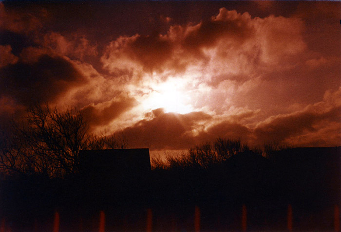 Sonne und Wolken