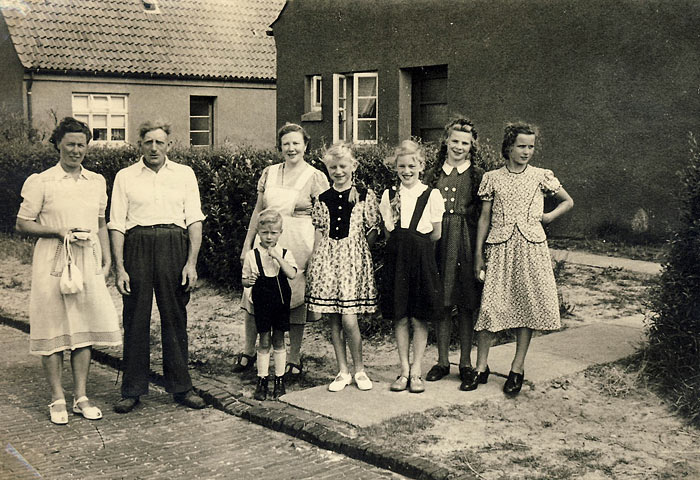 Szene in der Siedlerstraße