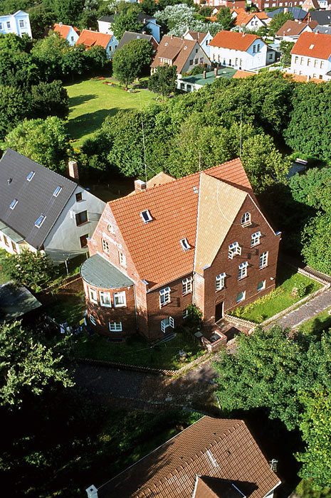Haus Sonneck vom Leuchtturm aus gesehen