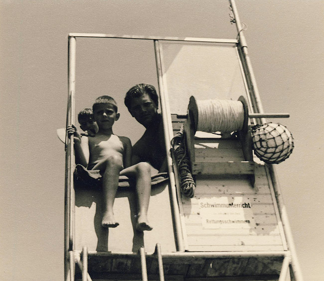 Badeturm am Strand