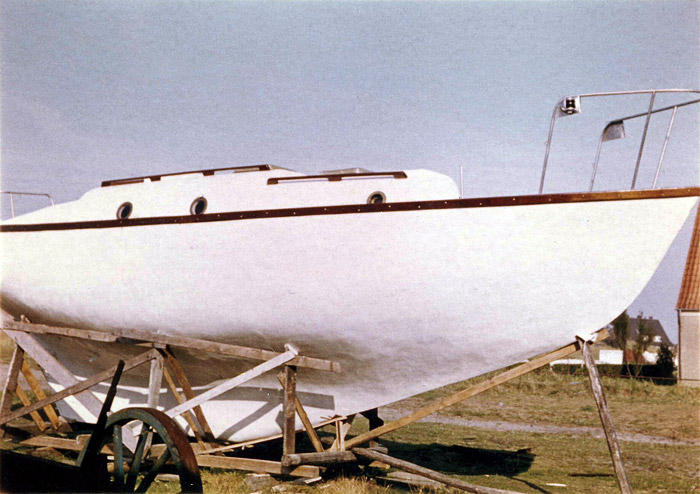Bau des Segelboots »Slocum«