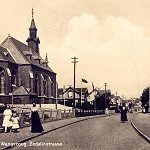 Zedeliusstra&szlig;e mit St. Willehad-Kirche