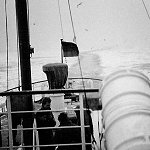 Auf Eisfahrt in der Nordsee