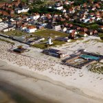 Luftaufnahme vom westlichen Hauptstrand