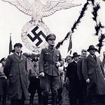 Maikundgebung auf dem Dünenbakenhügel